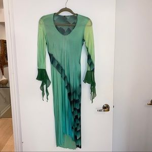 Roberto Cavalli vintage silk/Lycra dress size xs